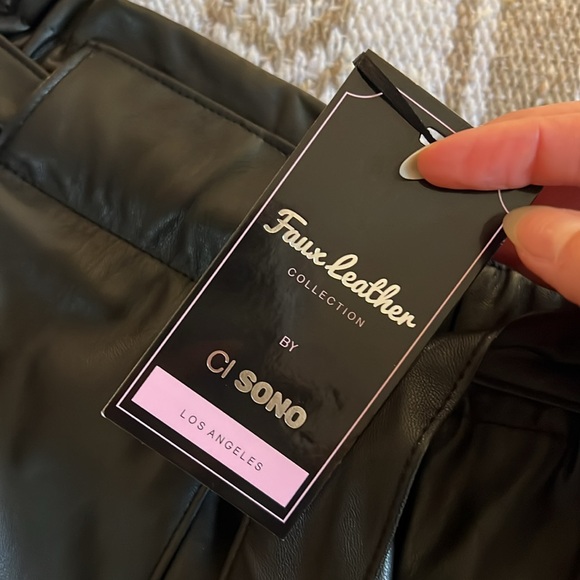 Leather Shorts - Picture 3 of 6